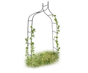 Relaxdays 3x Pointed Metal Rose Arch