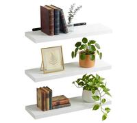 Relaxdays 3x wall shelves