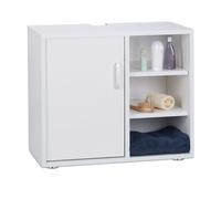 Relaxdays 4-Compartment Bathroom Cabinet