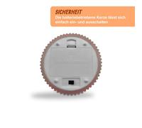 Relaxdays 4 LED wax candles