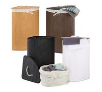 Relaxdays 4-Piece Corner Laundry Basket Set