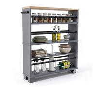 Relaxdays 4-tier trolley
