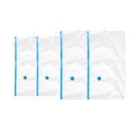 Relaxdays 40x Hanging vacuum storage bags