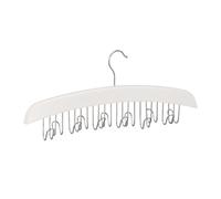 Relaxdays 4x Belt Rack for the Closet White