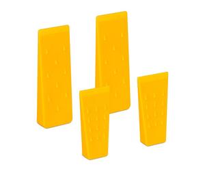 Relaxdays 4x Felling Wedge in 2 Sizes