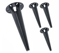 Relaxdays 4x ground anchors for garden lights
