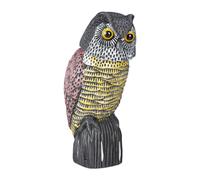 Relaxdays 4x Owl Bird Deterrent