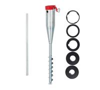Relaxdays 4x Parasol Ground Anchor 25 - 55 mm