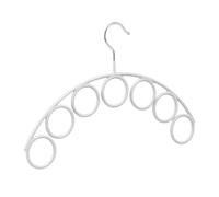 Relaxdays 4x Scarf Hanger with 7 Rings