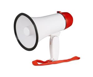 Relaxdays 4x Stadium Megaphone