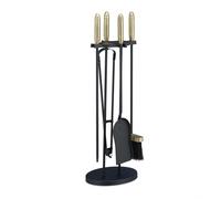 Relaxdays 5-Piece Fireplace Companion Set