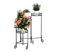 Relaxdays 5-Tier Metal Flower Etagere