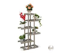 Relaxdays 5-Tier Wooden Flower Rack