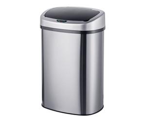 Relaxdays 50-litre stainless steel sensor bin