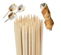 Relaxdays 500x Bamboo Barbecue Skewers