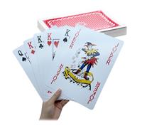 Relaxdays 54 giant playing cards
