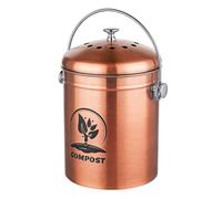 Relaxdays 5L Compost Bin Stainless Steel