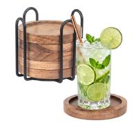 Relaxdays 6 coasters