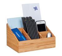 Relaxdays 6-Compartment Desk Organiser