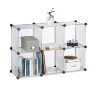 Relaxdays 6 Compartment Shelving System