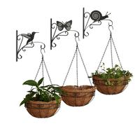 Relaxdays 6-piece plant set