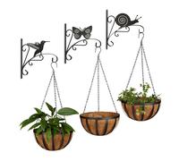 Relaxdays 6-piece plant set