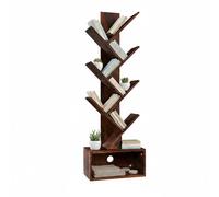 Relaxdays 6-tier tree bookcase