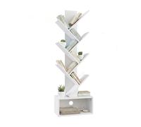 Relaxdays 6-tier tree bookcase