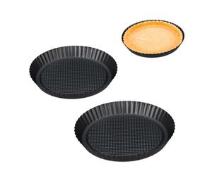 Relaxdays 6x assorted fruit cake pans
