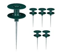 Relaxdays 6x Guides for Garden Hose