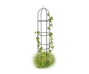Relaxdays 6x Metal Obelisk Trellis 1.9m