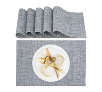 Relaxdays 6x Place Mat Set