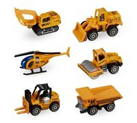 Relaxdays 6x Toy Construction Truck