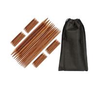 Relaxdays 75-Piece Knitting Needle Set with Bag