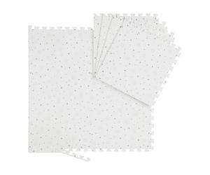 Relaxdays 8-Piece Puzzle Mat with Stars