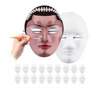 Relaxdays 80x White Mask Set