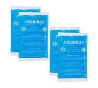 Relaxdays 8x blue rectangular gel packs