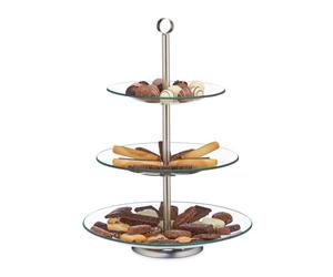 Relaxdays 8x Round 3-Tier Étagère