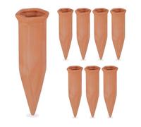 Relaxdays 8x Set Ceramic Self-Water Dispensers