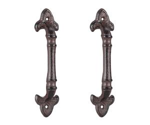 Relaxdays 8x Vintage-Looking Furniture Handles