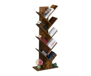 Relaxdays 9-Tier Tree Bookshelf