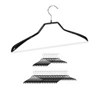 Relaxdays 90x Non-slip Coat Hangers