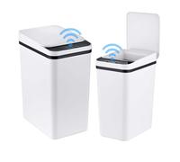 Relaxdays 9L & 15L sensor bins, set of 2