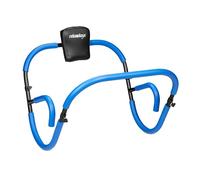 Relaxdays Abdominal Trainer, Abs Strength Exercise, HWD: 66 x 71 x 71 cm, Effective Workout at Home, Sit-Ups, Blue/Black, Aluminium