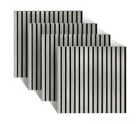 Relaxdays Acoustic panels, set of 4, 60x60cm