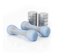Relaxdays Adjustable dumbbells, set of 2