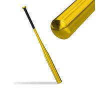 Relaxdays Aluminium Baseball, Lightweight Softball Bat, Anti-Slip Grip, 34 Inches / 86 cm, Gold