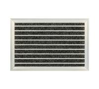 Relaxdays Aluminium Doormat Black