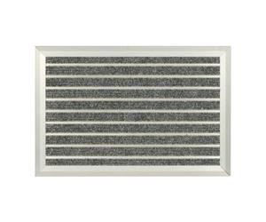 Relaxdays Aluminium Doormat Grey