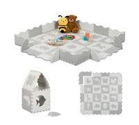 Relaxdays Animal Puzzle Mat with Border